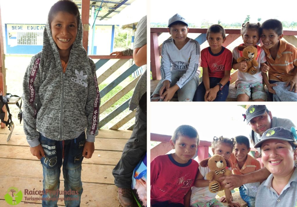 Semillas para la Escuela en la Vereda el Hobo en San Luis - Tolima y La Macarena - Meta.