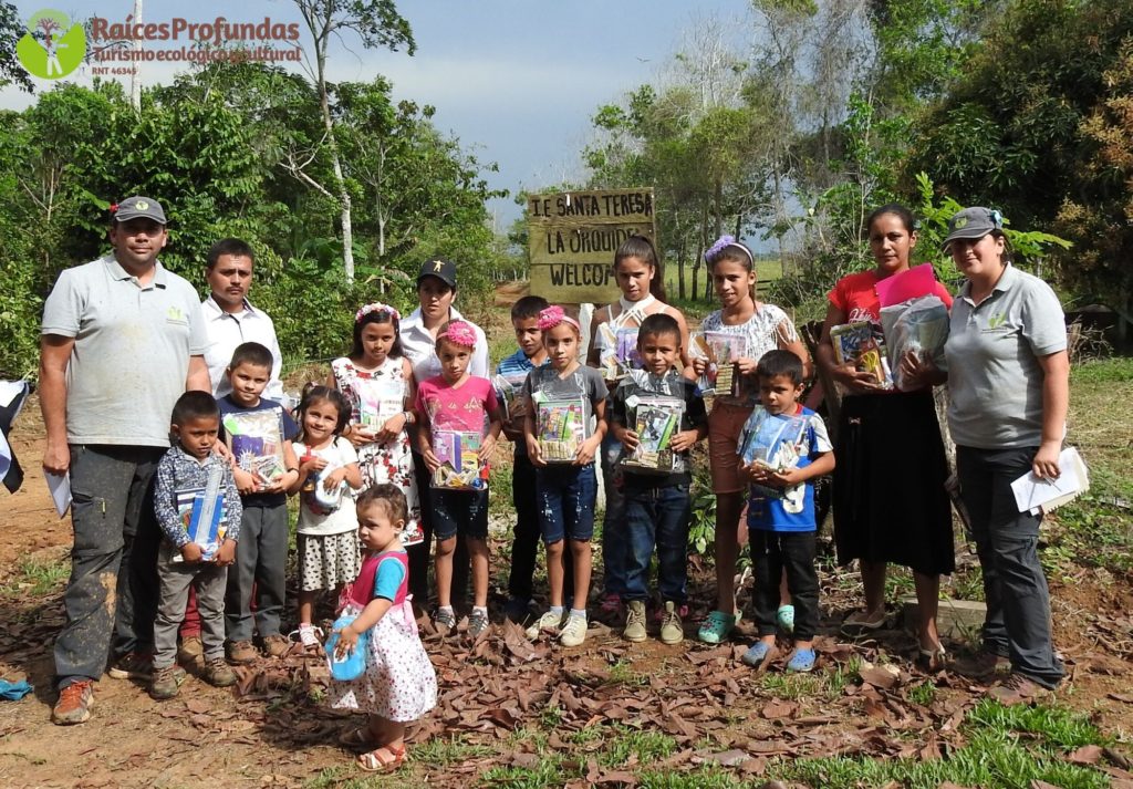 Semillas para la Escuela en la Vereda el Hobo en San Luis - Tolima y La Macarena - Meta.