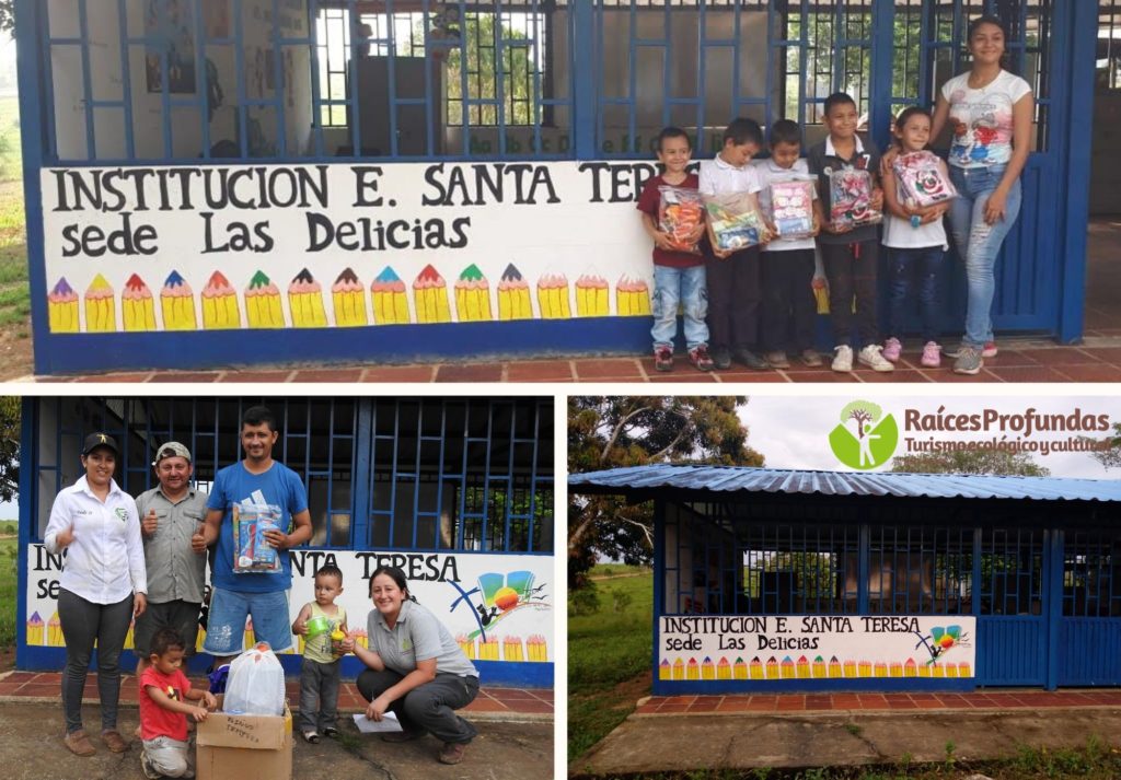 Semillas para la Escuela en la Vereda el Hobo en San Luis - Tolima y La Macarena - Meta.