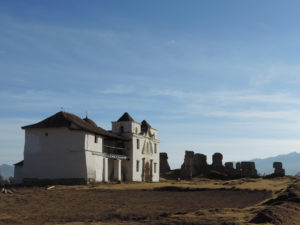 Iglesia colonial en inmediaciones de las lagunas de Siecha, Parque Nacional Natural de Chingaza, Cundinamarca